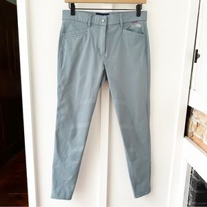 B VERTIGO blue Olivia Silicone Full Seat Breeches